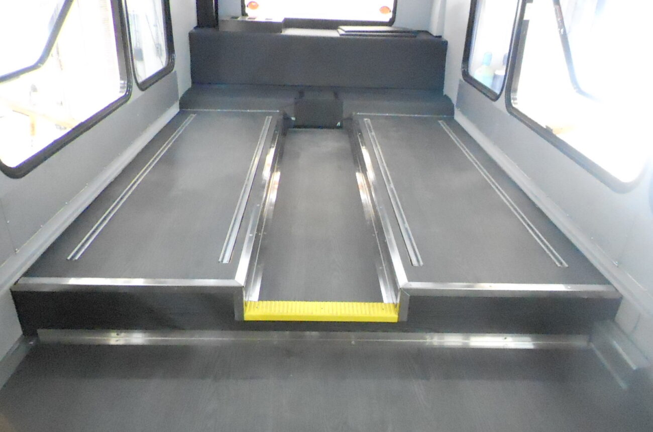 Plancher surélevé terminé